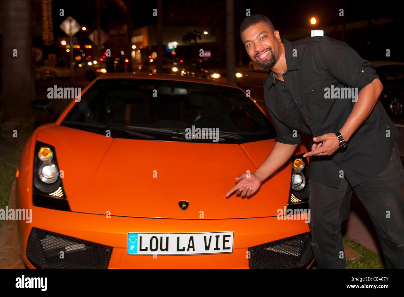 DeRay Davis Lou La Vie, Miami's premier luxury and exotic rental car