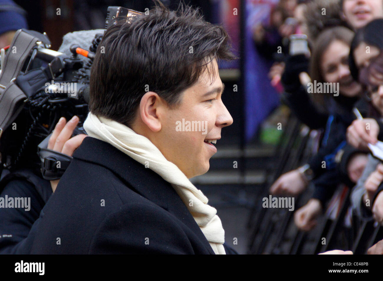 Michael Mcintyre outside the London auditions of 'Britain's Got Talent