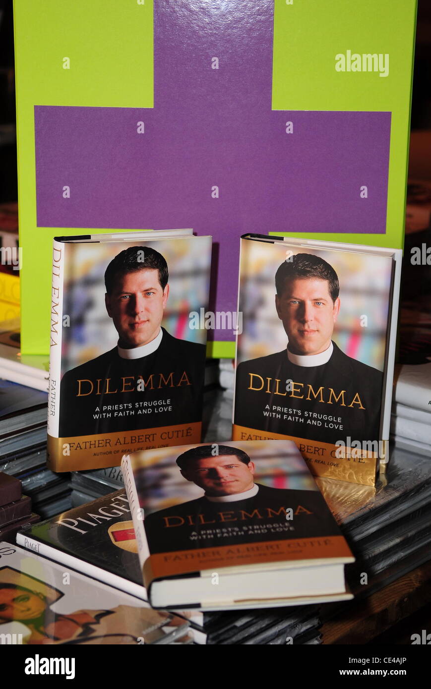 Father Alberto Cutie attends the book signing for 'Dilemma: A Priest's Struggle with Faith and Love'  at Books and Books. Miami, Florida - 08.01.11  Mandatory Stock Photo