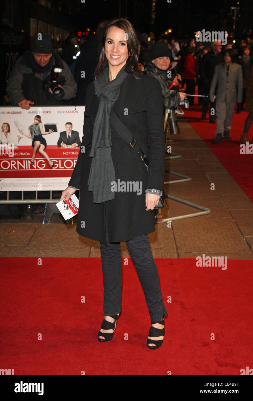 Andrea McClean UK premiere of 'Morning Glory' held at the Empire