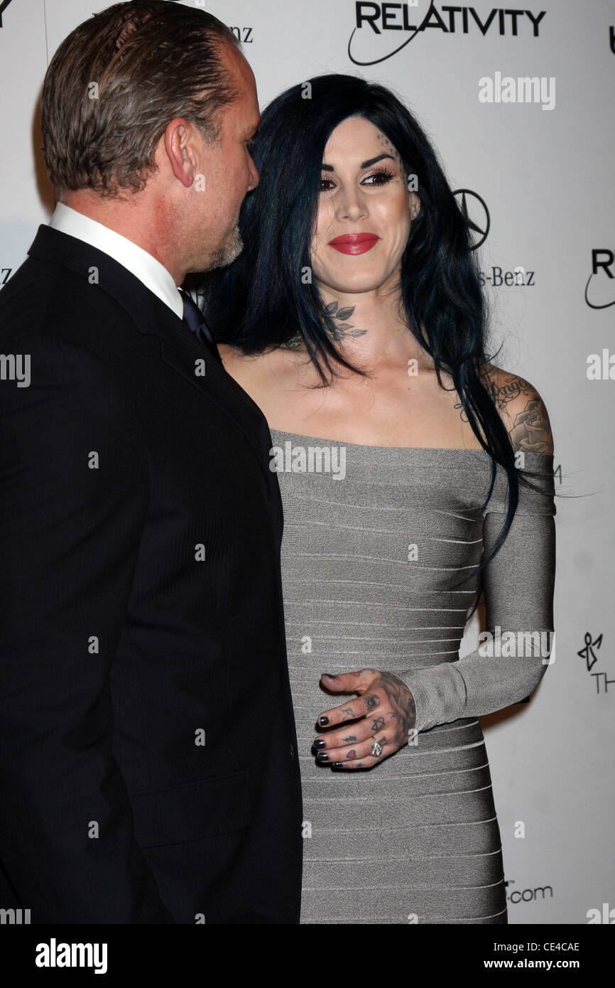 Jesse James and Kat Von D Art Of Elysium's 4th Annual 'Heaven' Charity(01)