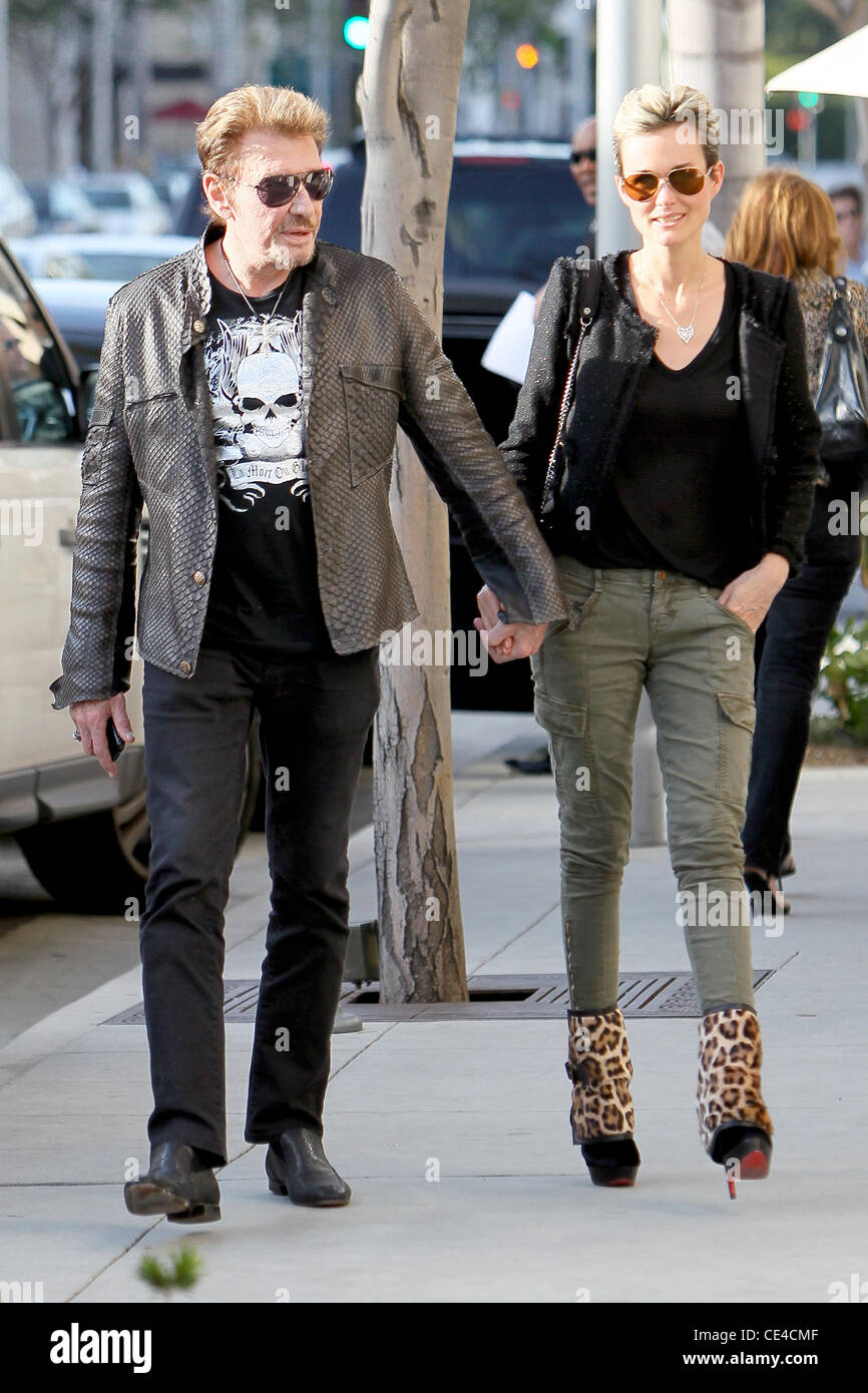 Johnny Hallyday and Laeticia Boudou Johnny Hallyday ...
