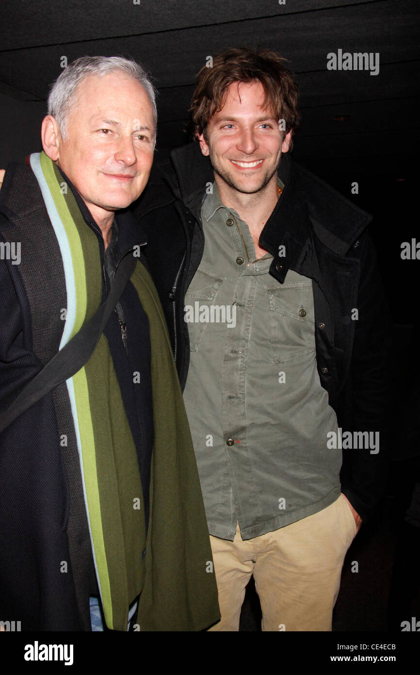 Victor Garber and Bradley Cooper Backstage at The Collegiate Chorale