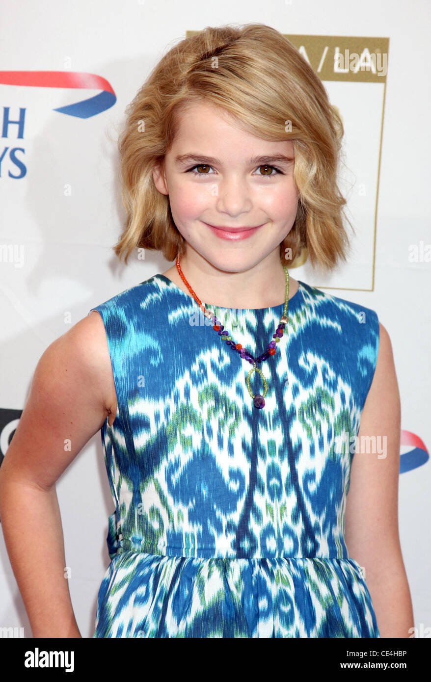 Kiernan Shipka arrives at the BAFTA LA's 2009 Primetime Emmy Awards TV