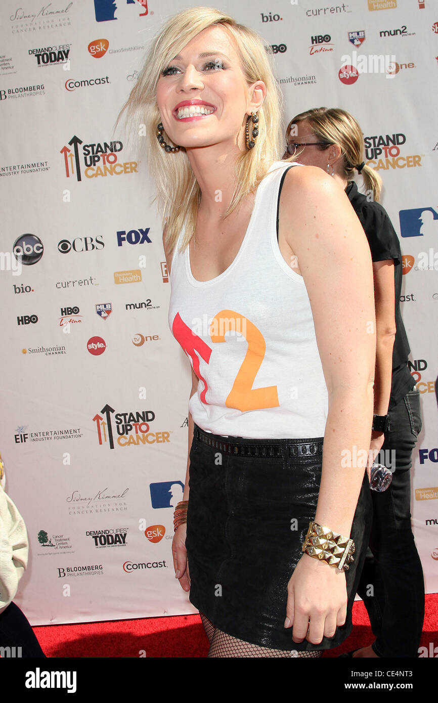 Natasha Bedingfield Stand Up To Cancer held at Sony Pictures Studios ...