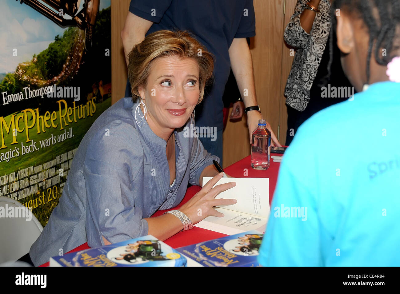 Emma Thompson hosts a special event for children to discuss her new