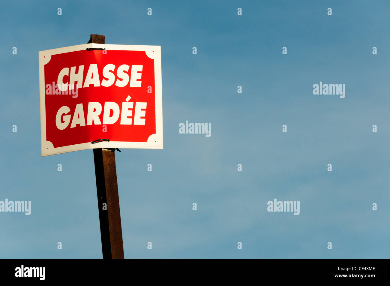 Chasse gardee hi-res stock photography and images - Alamy