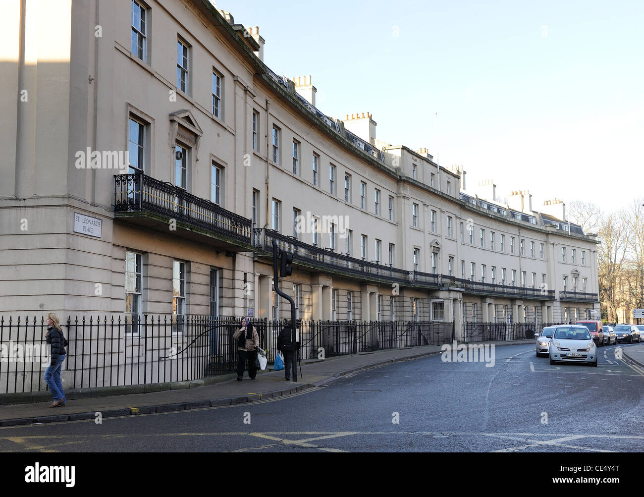 st leonards place york england uk Stock Photo Alamy