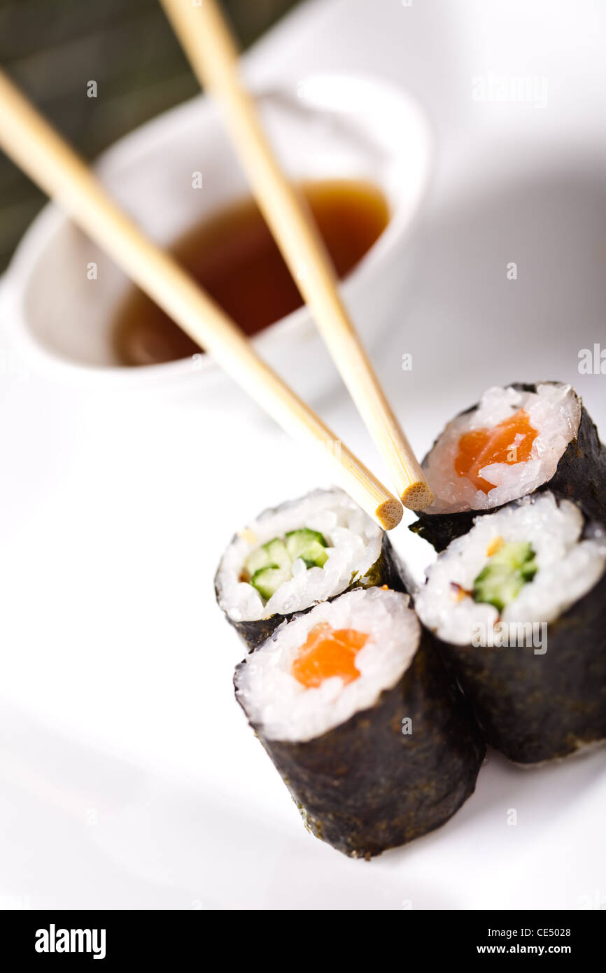 Sushi.Traditional Japanese food Stock Photo Alamy