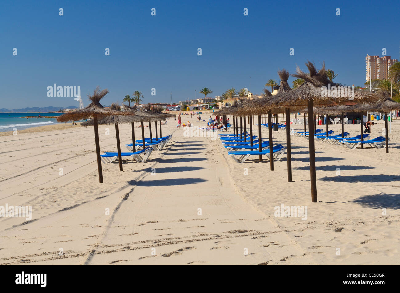 Campoamor beach at Dehesa de Campoamor, Orihuela, Alicante province