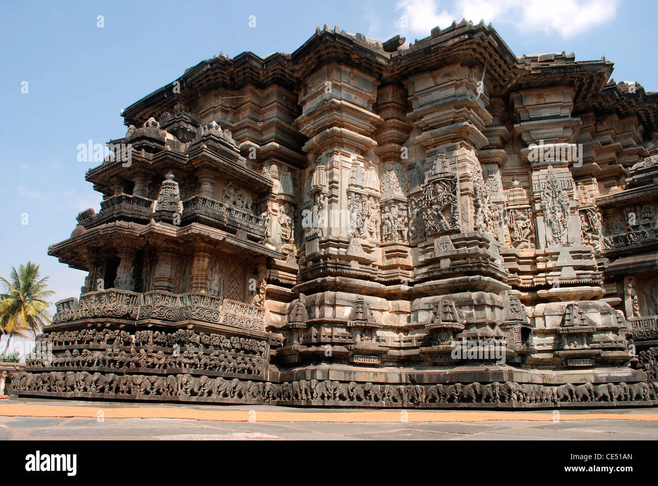 chennakeshava temple,belur,karnataka,india.This hoysala temple is