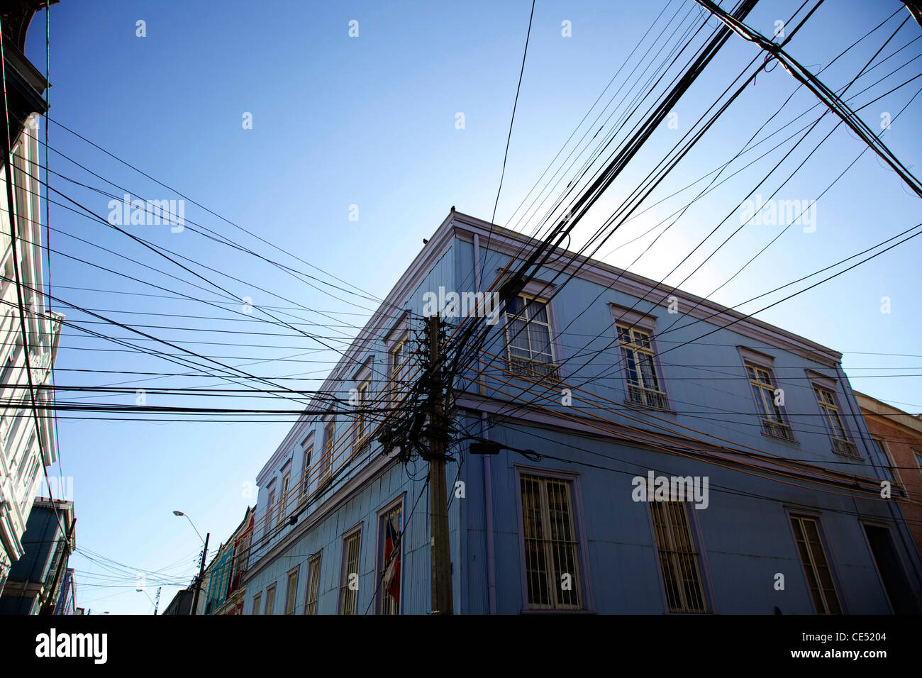 Chilean wiring Stock Photo