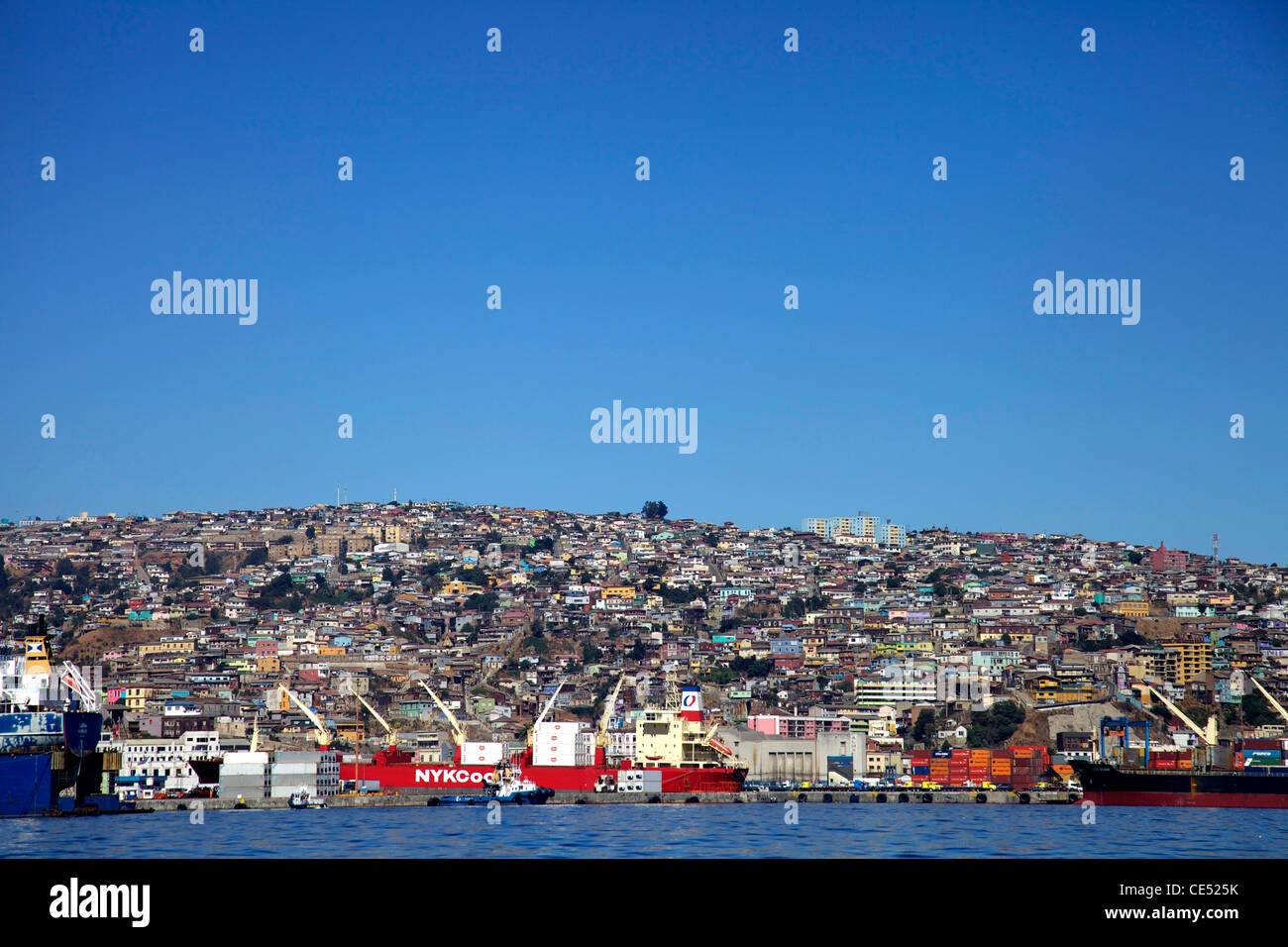 Valparaiso Chile Stock Photo