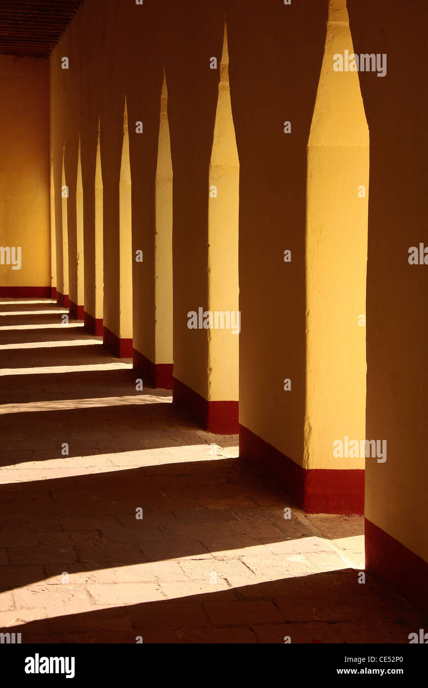 Sun Light Pattern from Door shape Stock Photo - Alamy
