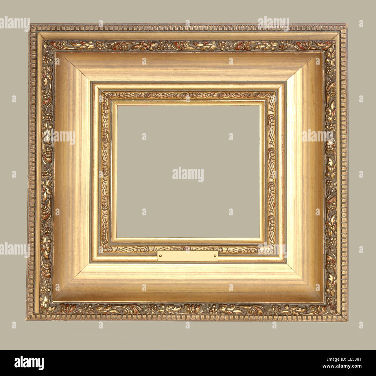 Gold frame border hires stock photography and images Alamy