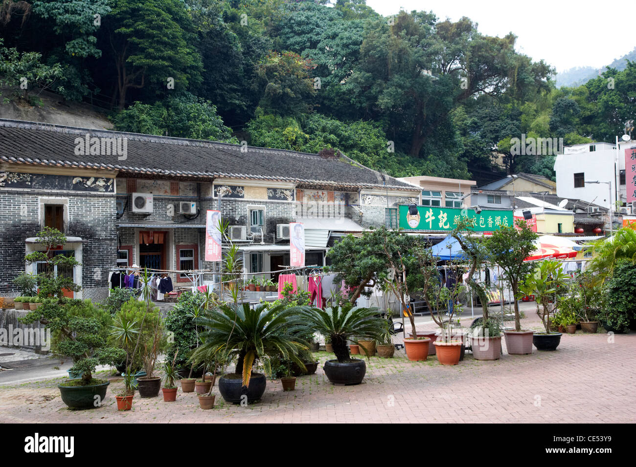 pai tau village sha tin hong kong hksar china asia Stock Photo Alamy