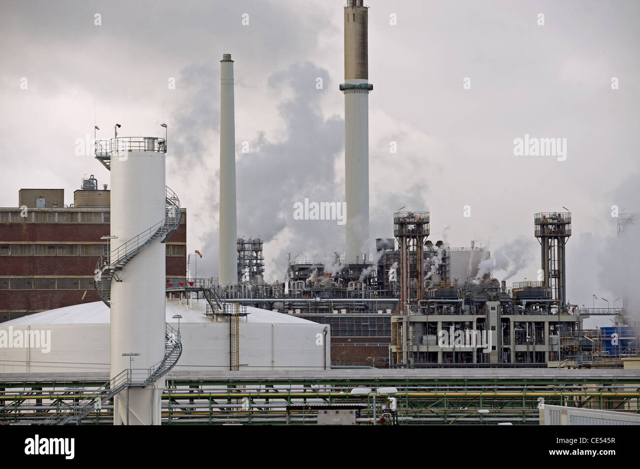 Chemical factory Germany Stock Photo