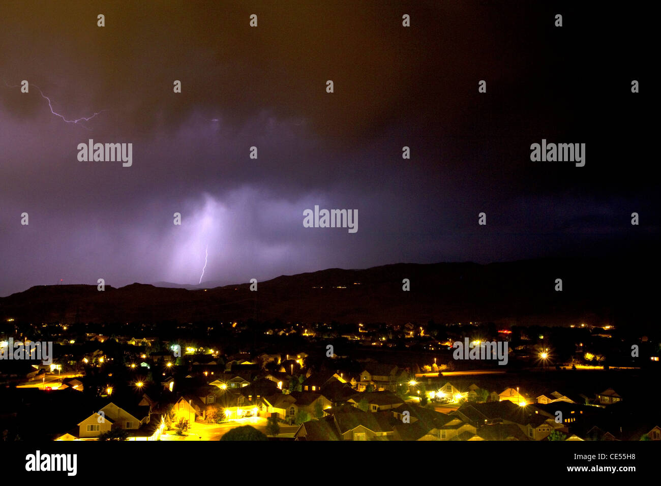 Lightning thunder and lightning hi-res stock photography and images - Alamy