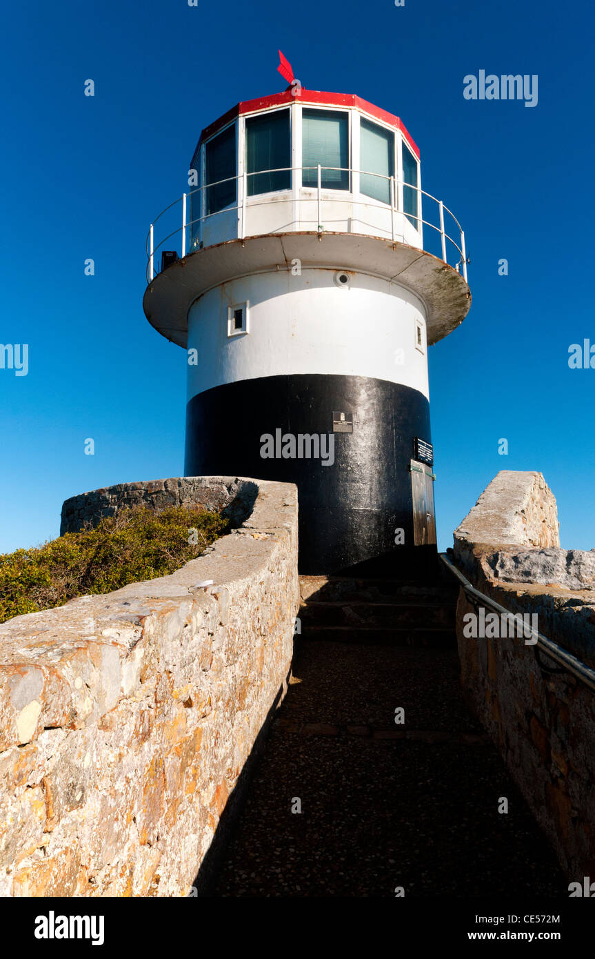 Cape Point lighthouse, Cape Penisula, South Africa Stock Photo