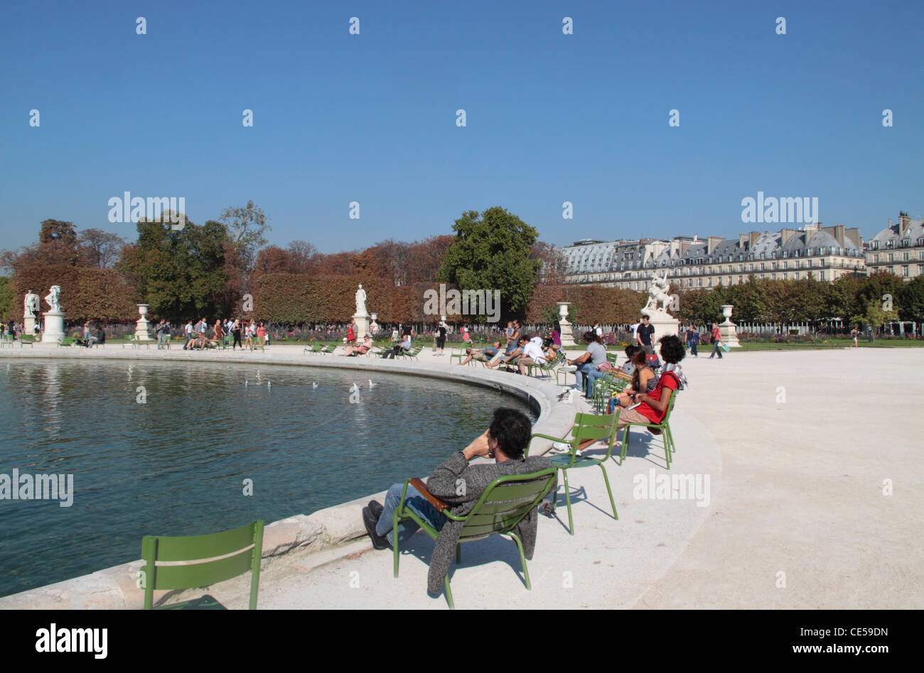 Tuileries Garden, Paris, France Stock Photo