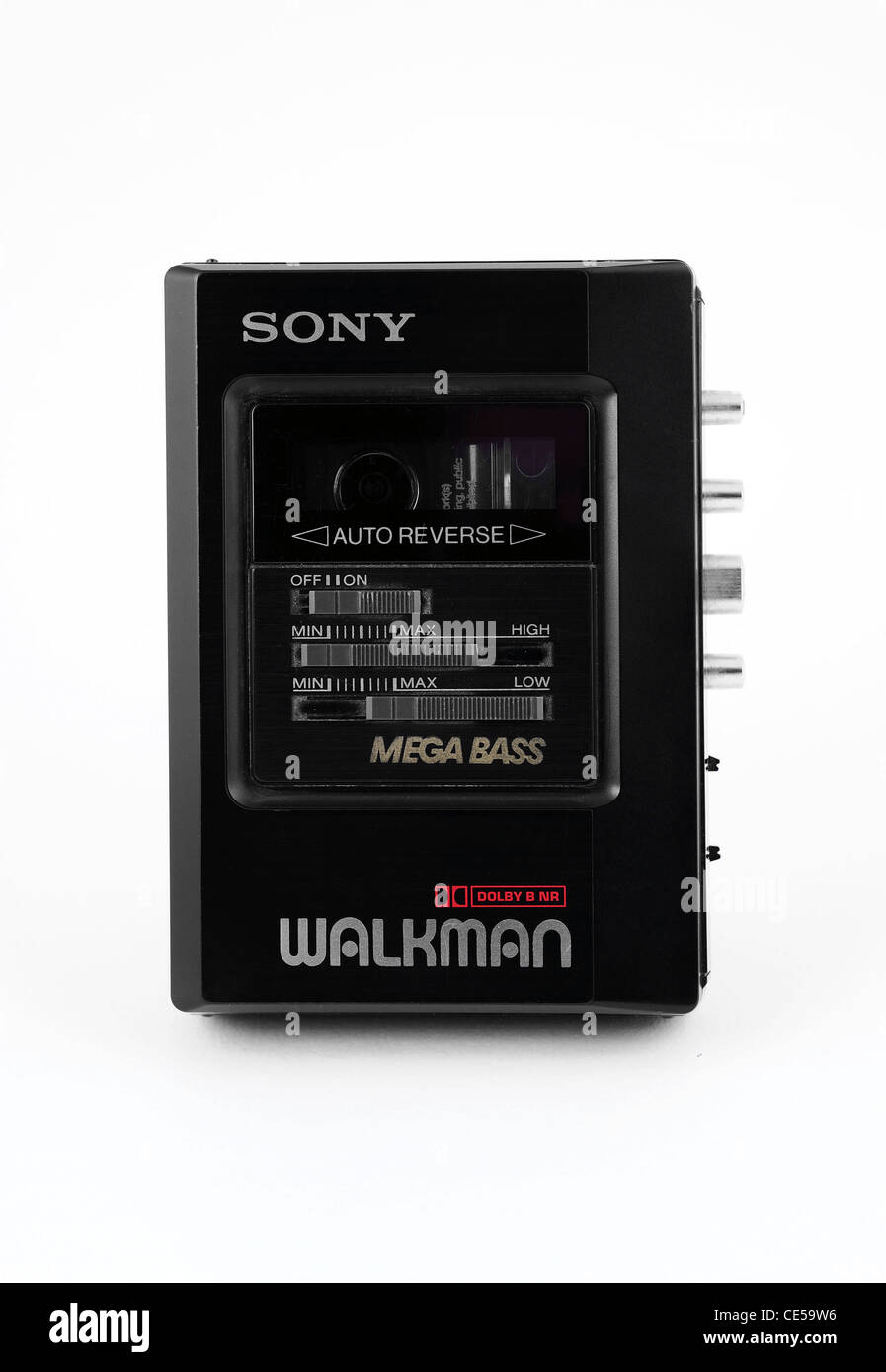 A 1980s Sony Walkman cassette player Stock Photo