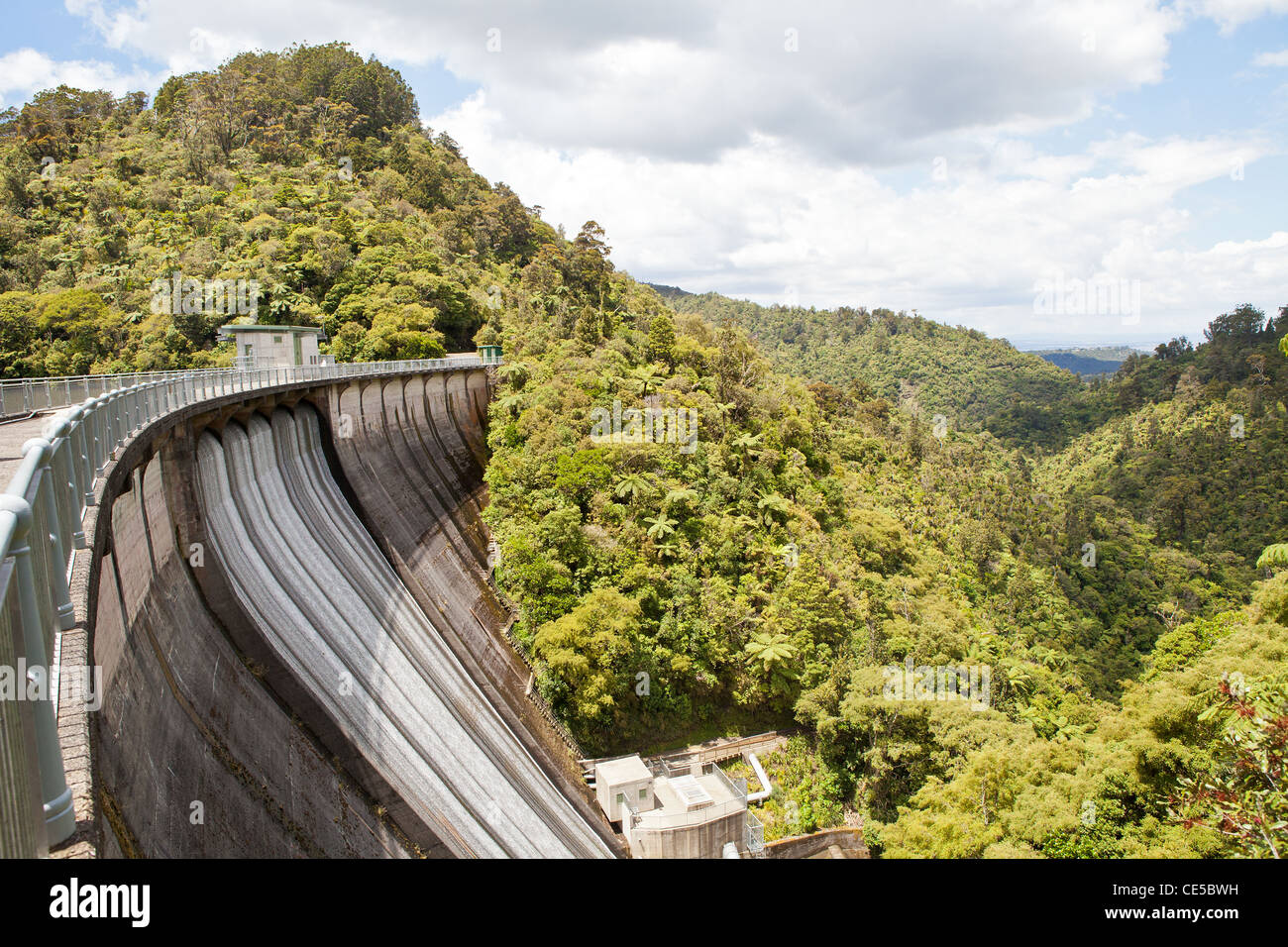 Upper Nihotupu Reservoir in the Waitakere Ranges , Auckland, New