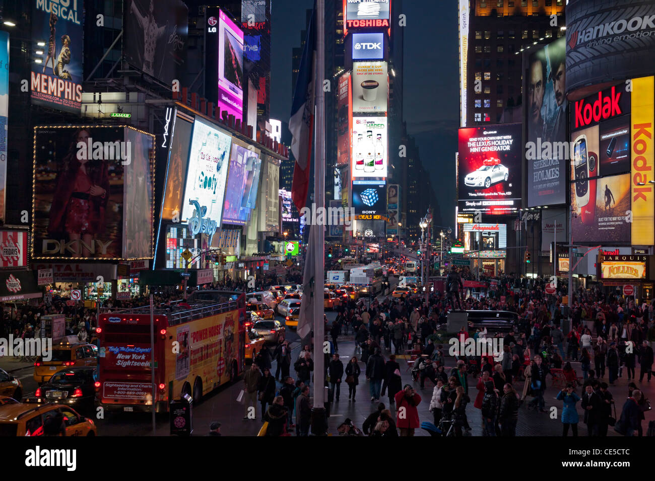 Times Square Stock Photo