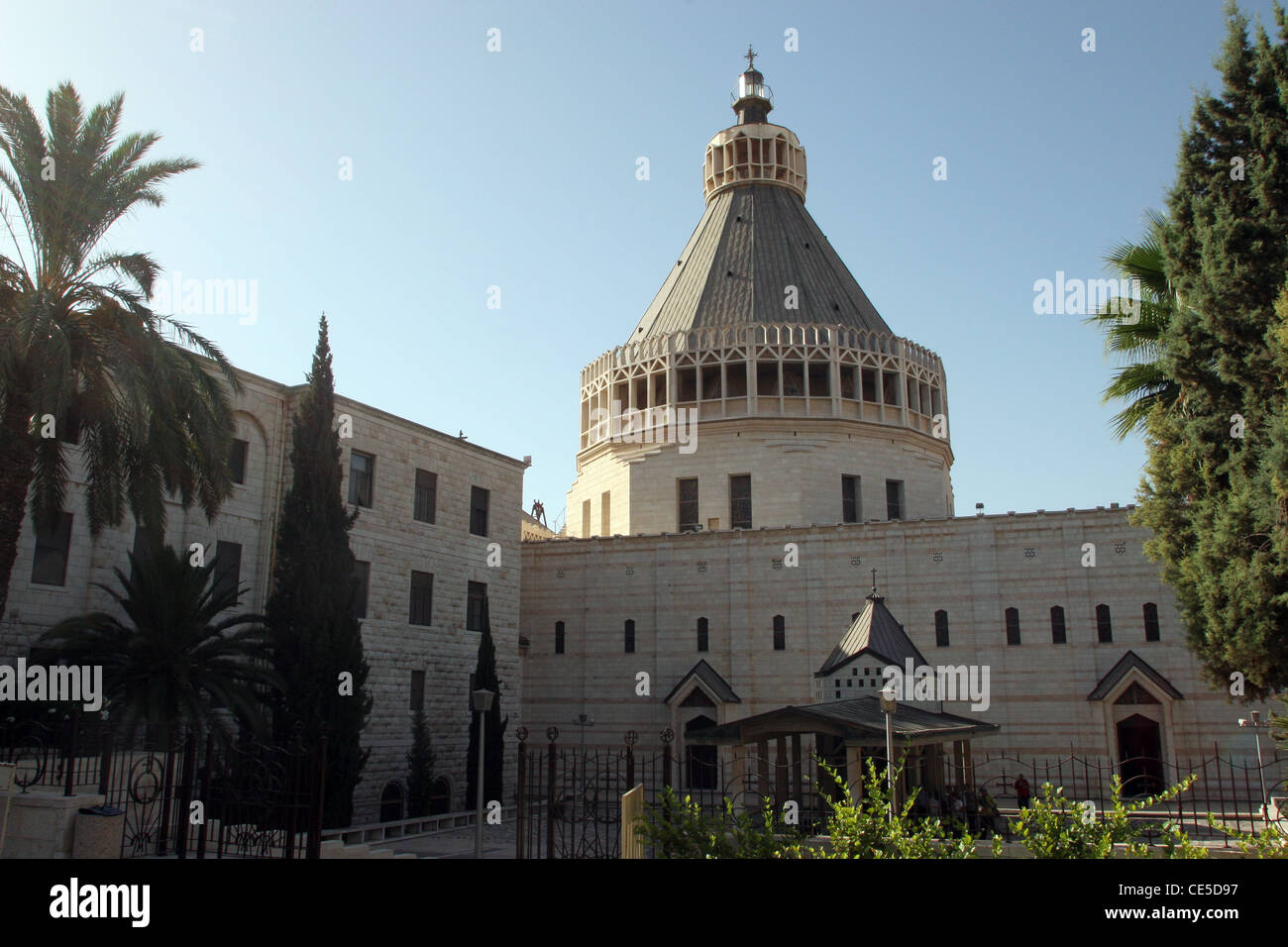 Basilica of the Annunciation, Nazareth Stock Photo Alamy