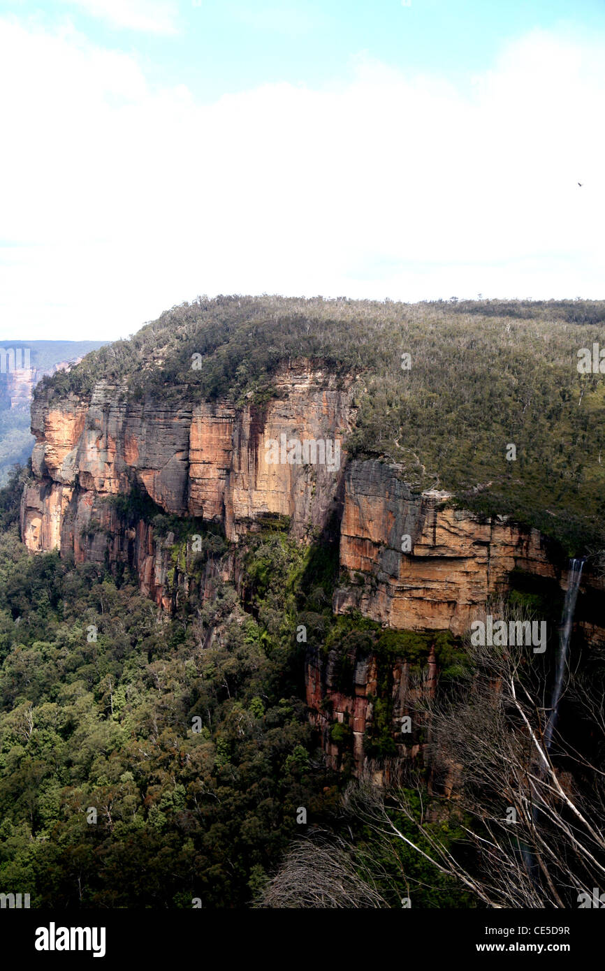 Govett's Leap , a Blue Mountains heritage site , NSW, Australia Stock Photo