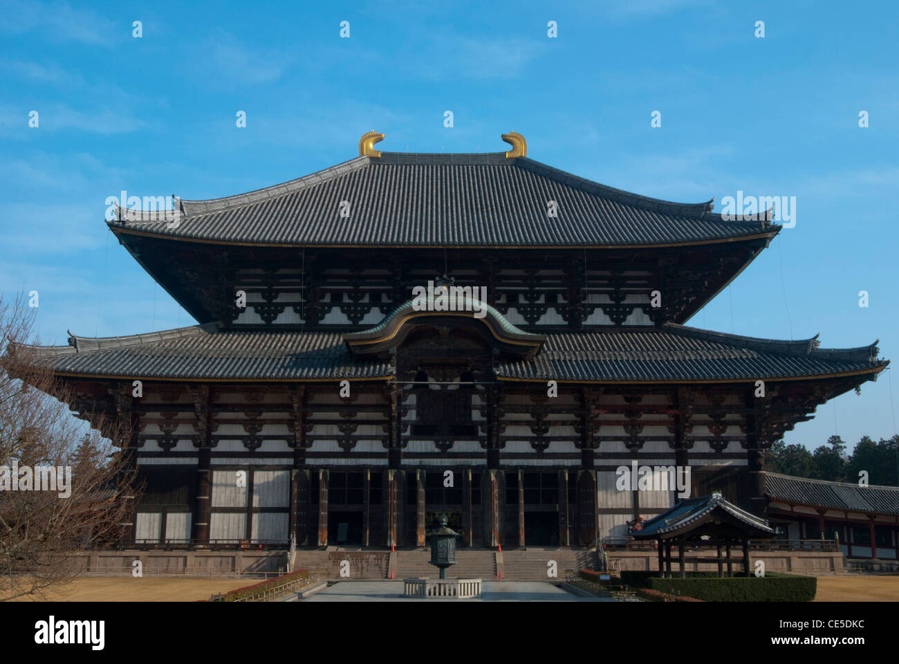 Todaiji temple the biggest wooden building on earth it holds the