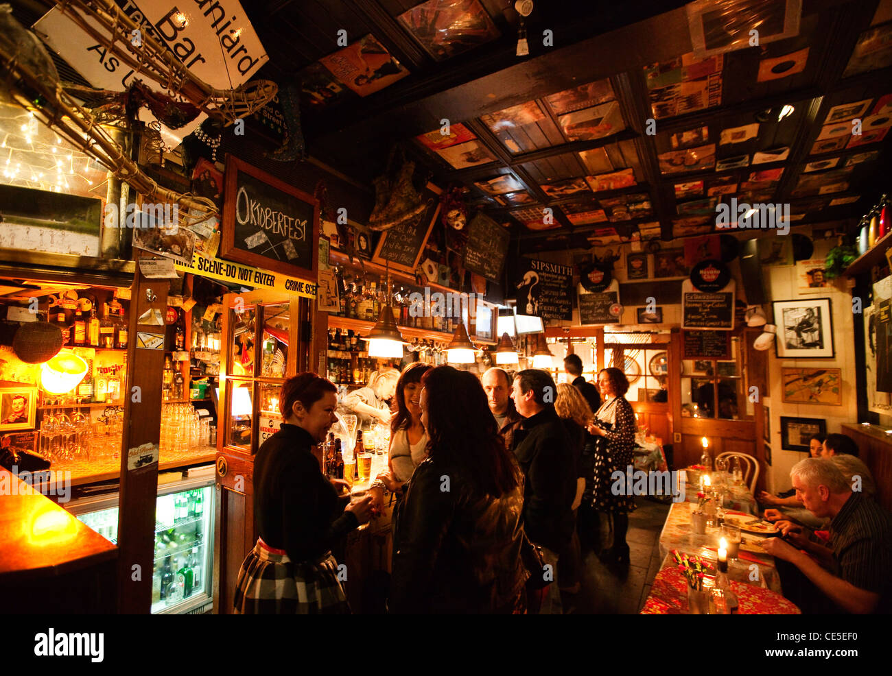 The Spaniard Bar, Cathedral Quarter, Belfast, Northern Ireland Stock