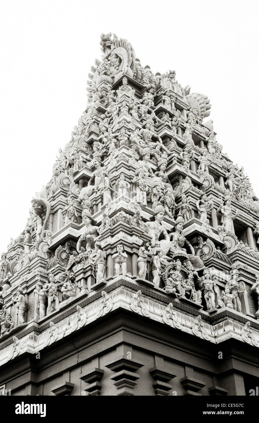 Hindu Sri Srinivasa Perumal temple on Serangoon Road in Little india in