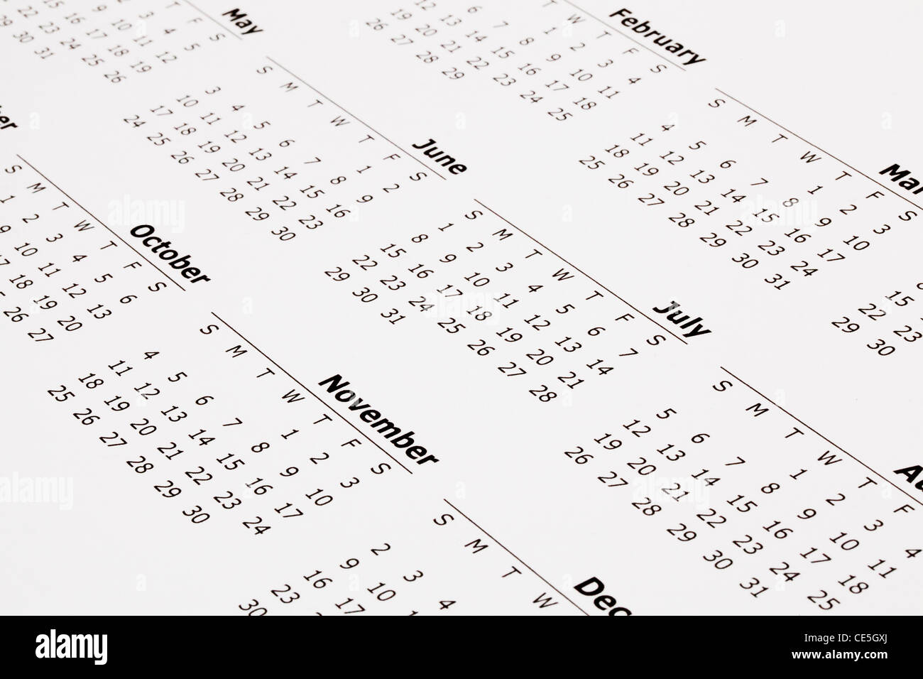 What Is The Difference Between A Month And A Calendar