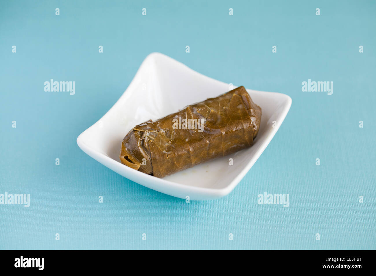 Stuffed Vine Leaves Stock Photo Alamy