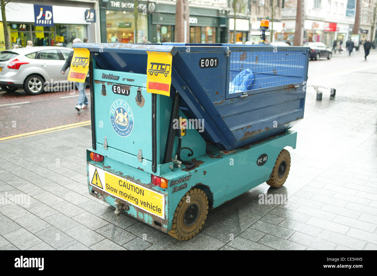 Bradshaw Electric PC40 pedestrian controlled four wheel cleansing