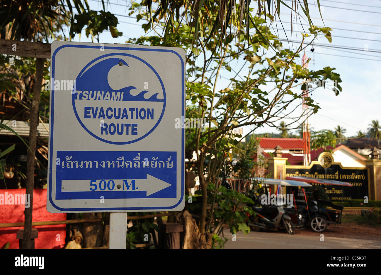 Thailand tsunami evacuation
