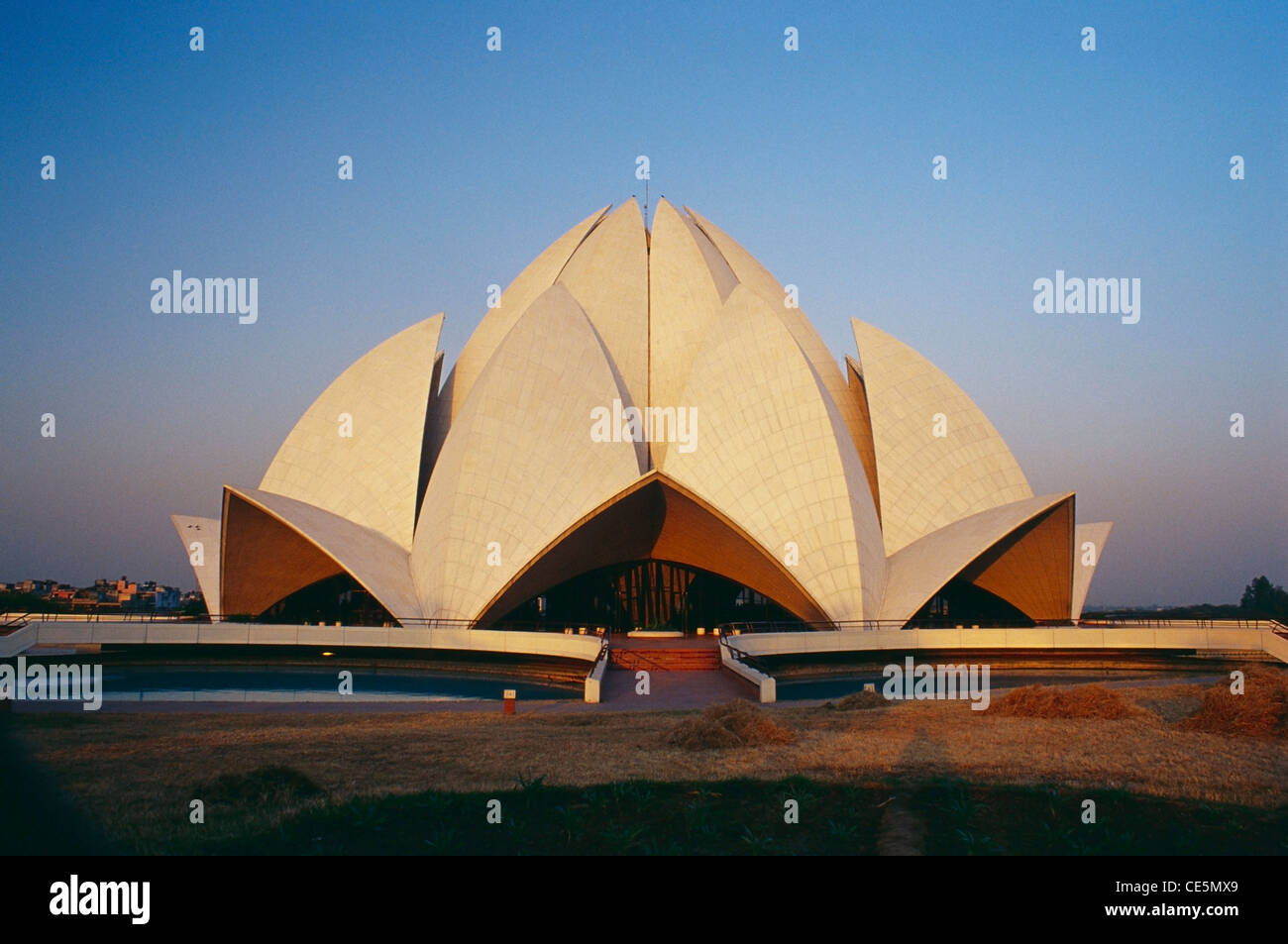 Bahai House of Worship ; Lotus Temple ; Delhi ; India ; Asia Stock ...