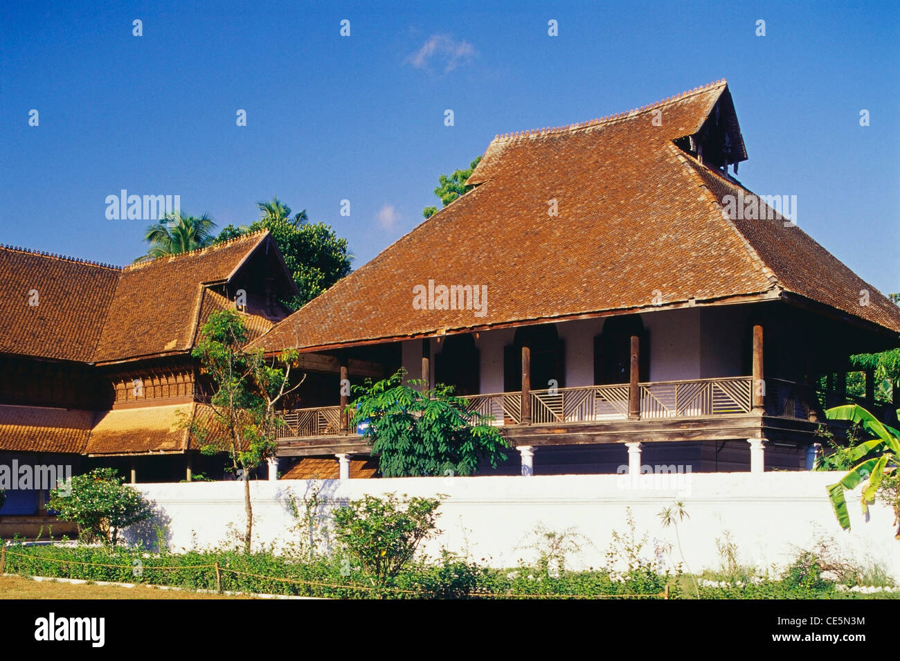 Kuthiramalika Palace ; Puthenmalika Palace ; Trivandrum ; Thiruvananthapuram ; Kerala ; India ; Asia Stock Photo