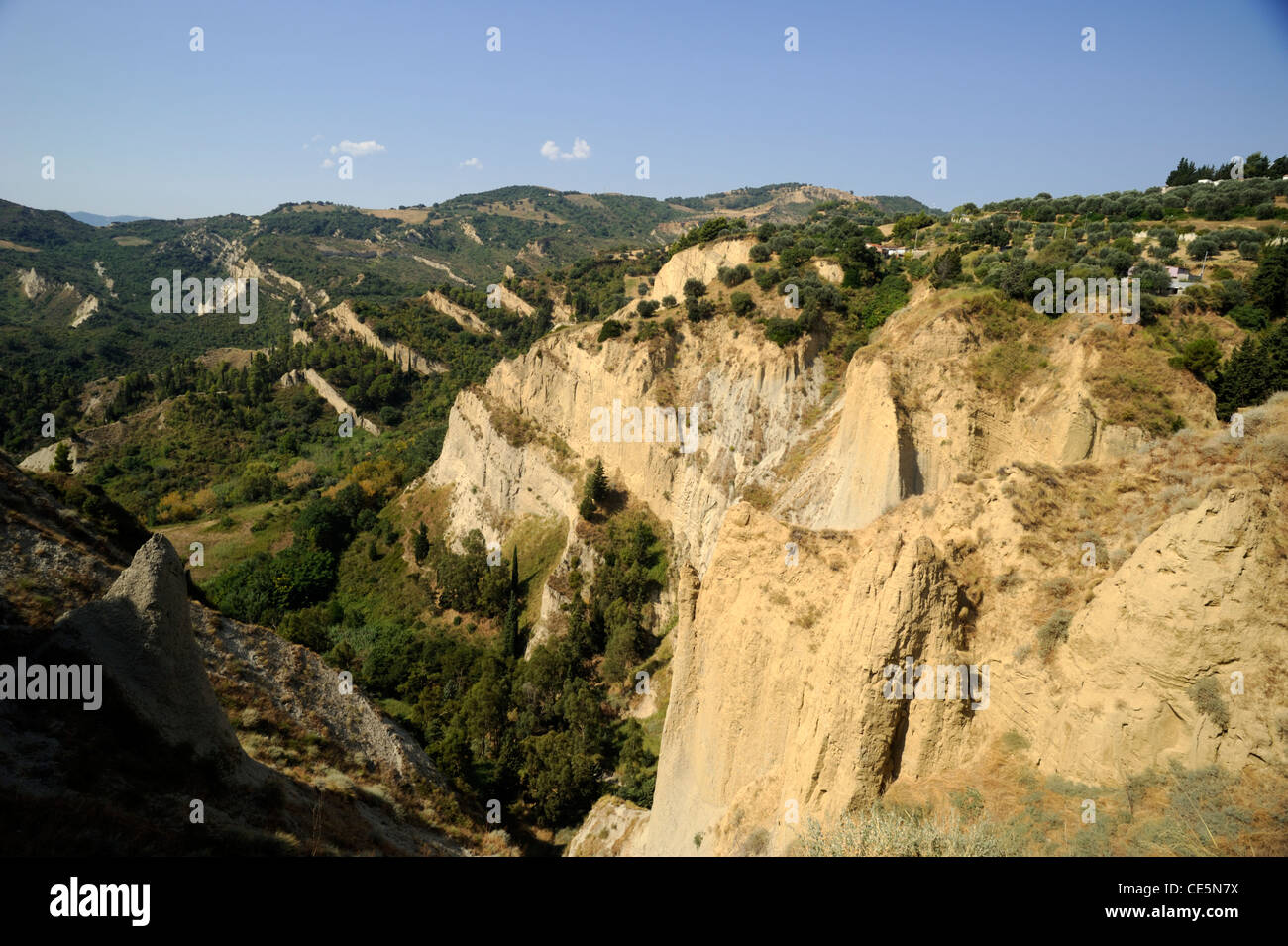 Italy, Basilicata, Aliano Stock Photo