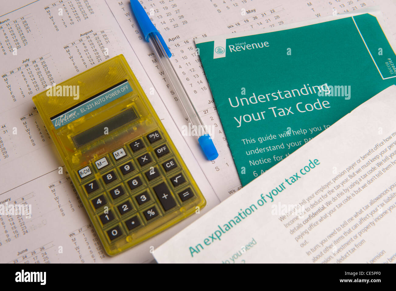 Tax return forms hi-res stock photography and images - Alamy