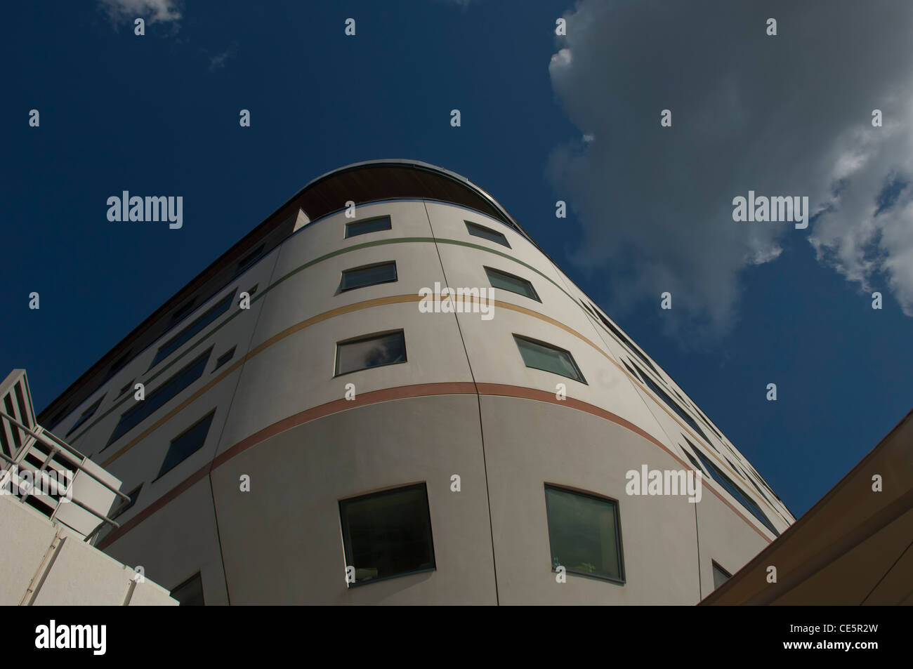 Abstract image of The Royal Alexandra Children's Hospital. Royal Alexandra Hospital for Sick Children, Brighton. East Sussex. England UK Stock Photo