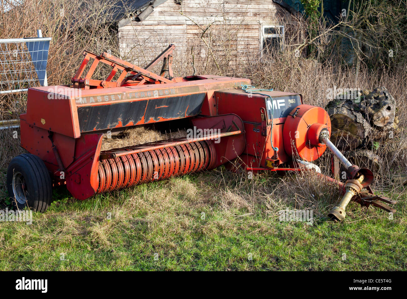 Red baler hi-res stock photography and images - Alamy
