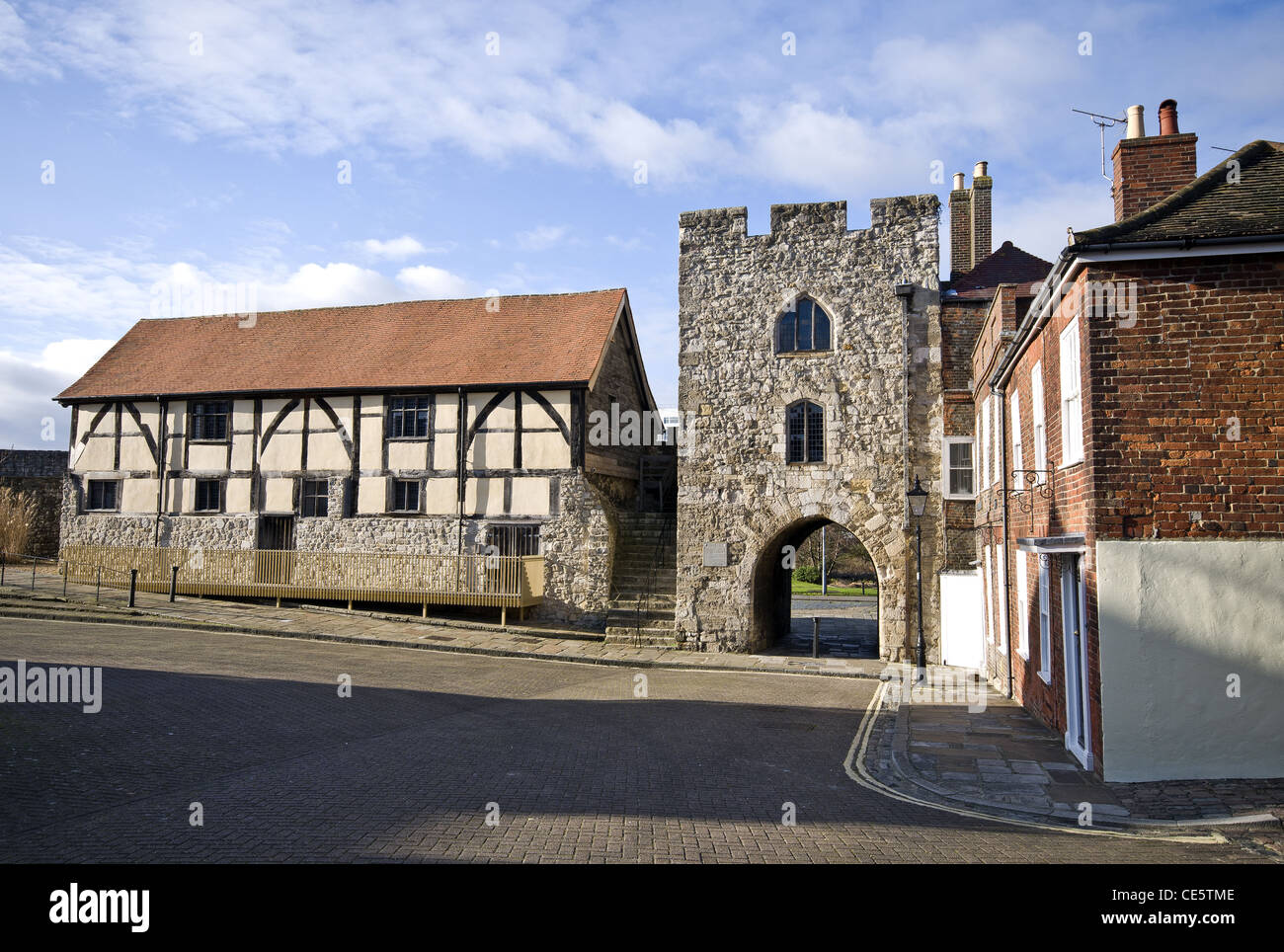 The Tudor Merchants Hall on the Westgate, Old Town, Southampton