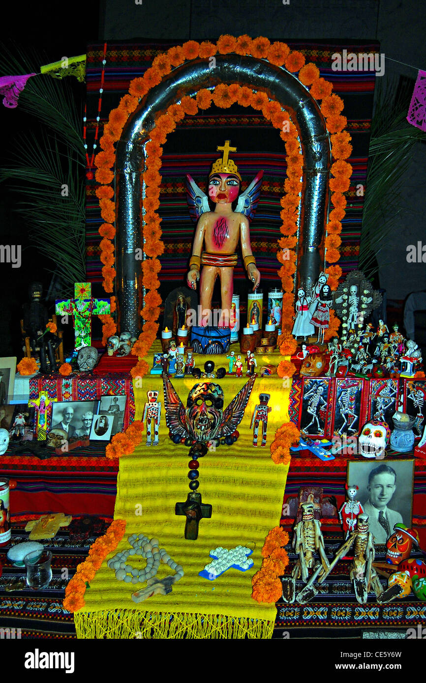 Dia de los Muertos Altar, Hollywood Forever Cemetery, Los Angeles