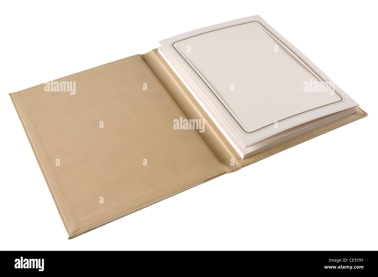 Photo album blank page hires stock photography and images Alamy