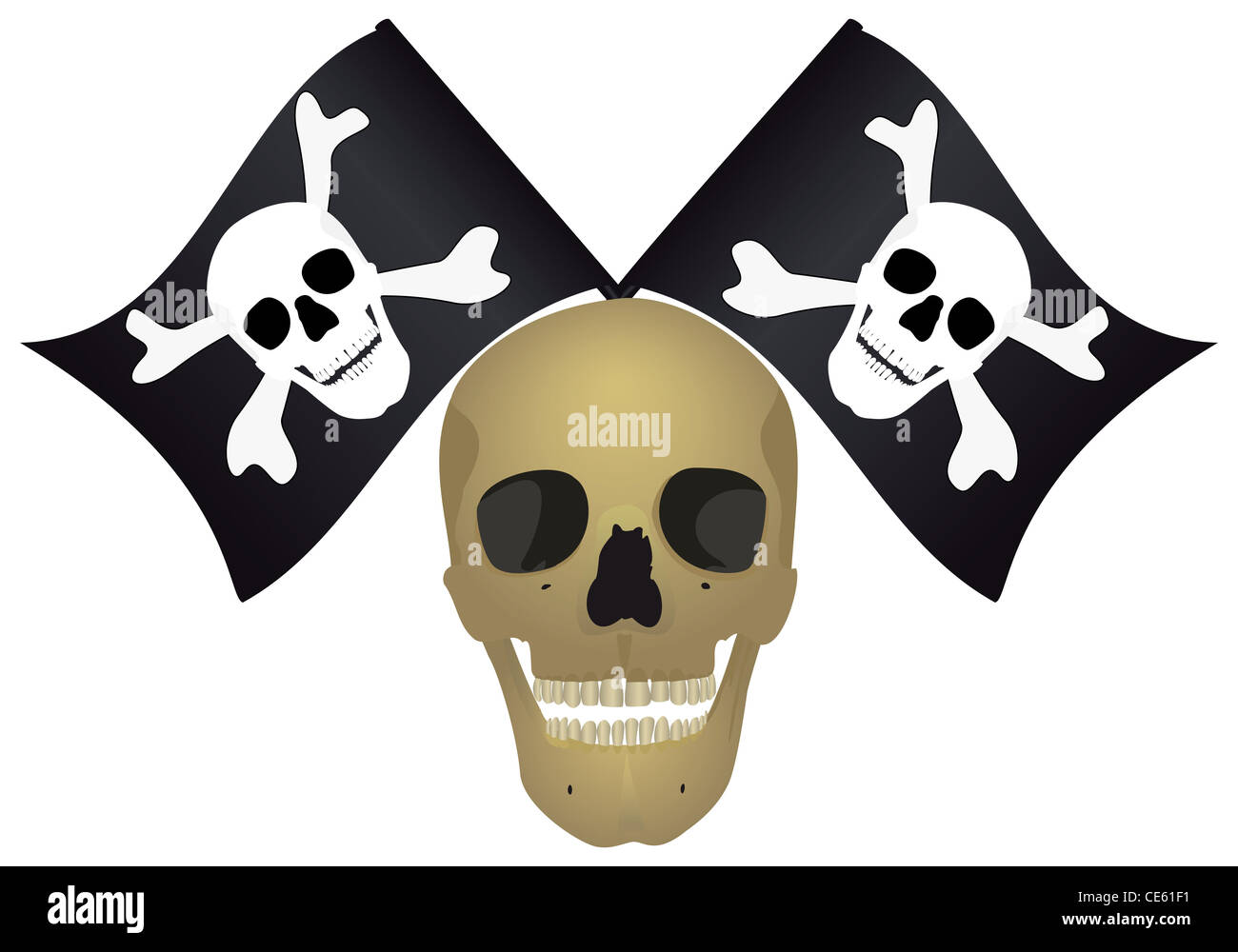 Skull and crossbones flags hires stock photography and images Alamy