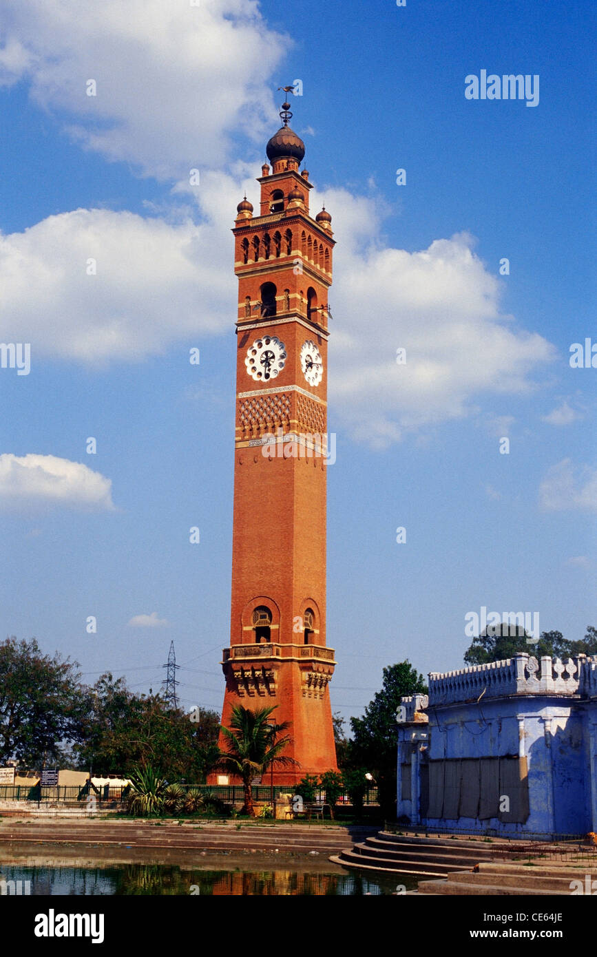 Clock Tower ; Husainabad Clock Tower ; Lucknow ; Uttar Pradesh ; India