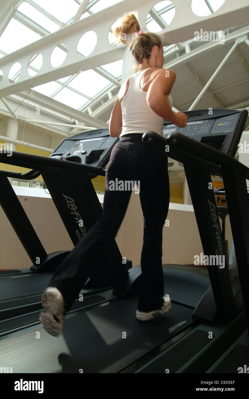 Treadmill Rear View Pump treadmill hi-res stock photography and images - Alamy
