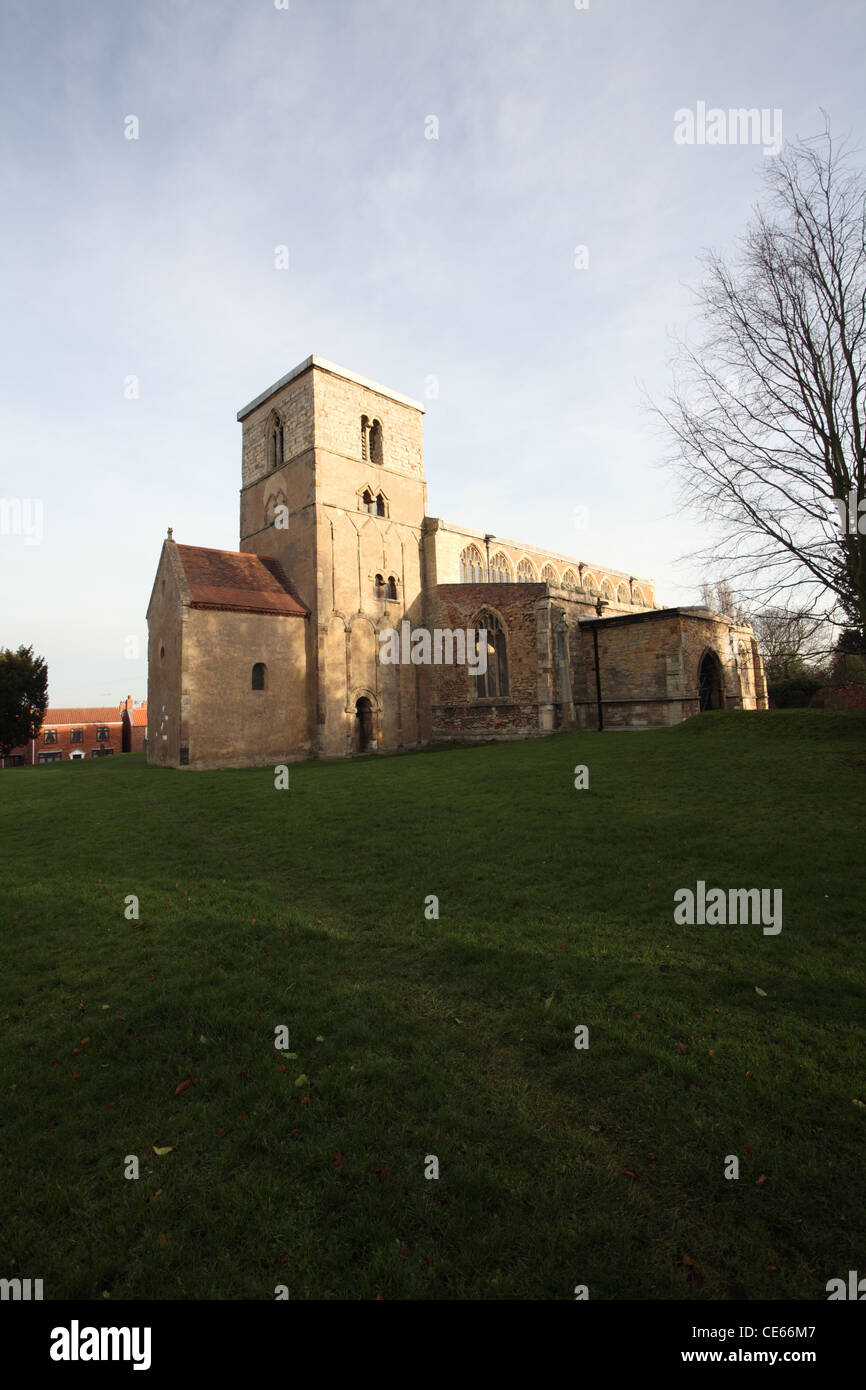 St Peter's Church, Barton Upon Humber, Lincolnshire. Stock Photo