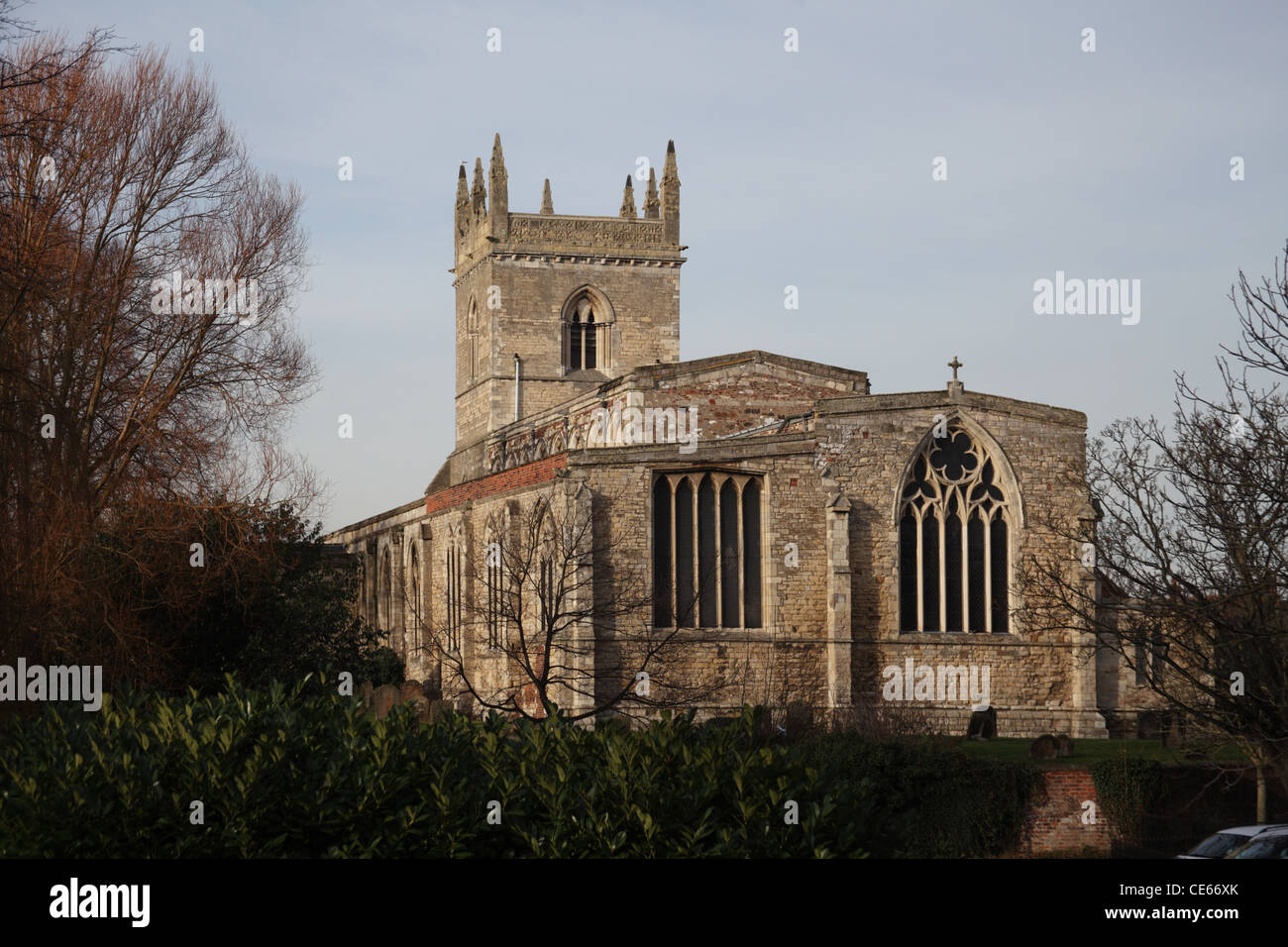 St Mary's Church, Barton-Upon-Humber, North Lincolnshire, England Stock Photo